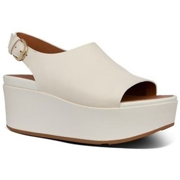 FitFlop  Sandalen ELOISE BACK STRAP LEATHER WEDGES STONE günstig online kaufen