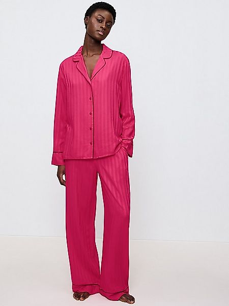 Triumph Pyjama Amourette Jacquard (2 tlg) Button-Down-Verschluss - Hose mit günstig online kaufen