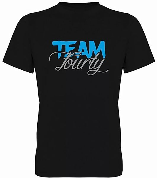 G-graphics T-Shirt Team Fourty Herren T-Shirt, zum 40ten Geburtstag, mit Fr günstig online kaufen