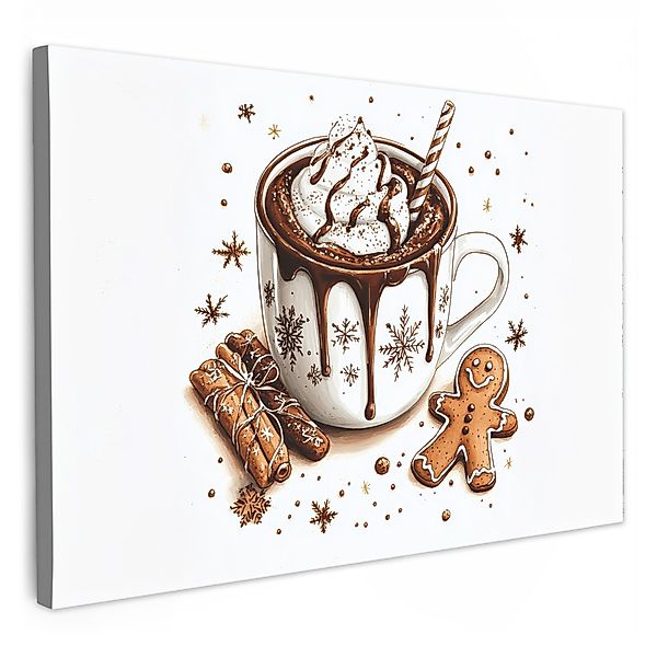 OneMillionCanvasses® Leinwandbild Chocomel - Dekoration - günstig online kaufen