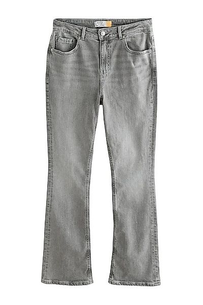 Next Bootcut-Jeans Bootcut-Jeans mit mittelhohem Bund, Kurzgröße (1-tlg) günstig online kaufen