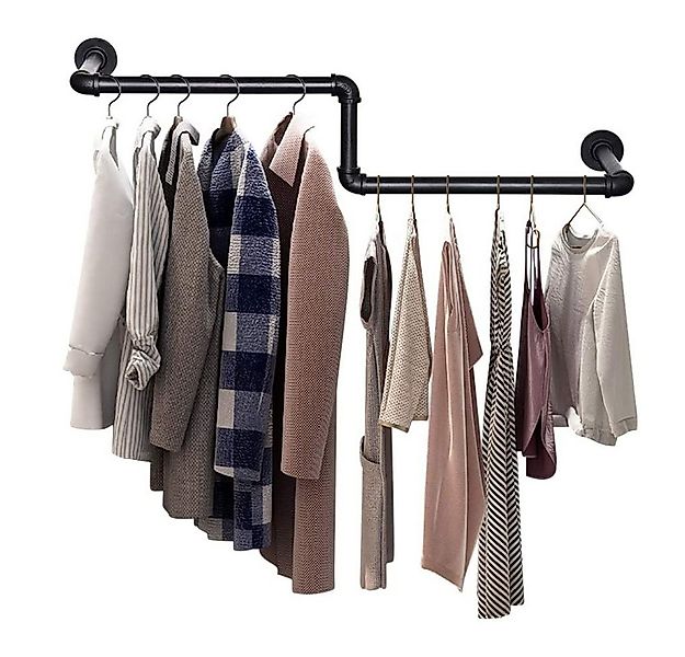 JEOBEST Kleiderstange Kleiderständer für die Wand, Kleidergestell, (1 St), günstig online kaufen