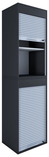 VCM Aktenschrank Holz Büroschrank Aktenschrank Rollladen günstig online kaufen