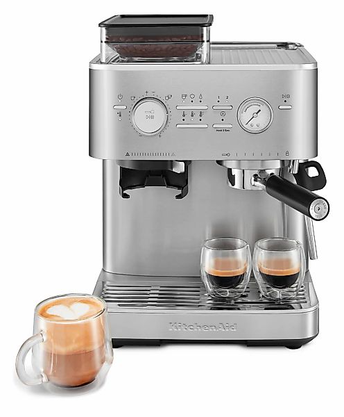 KitchenAid Espressomaschine "5KES6551EBK" Siebträger mit Mühle günstig online kaufen