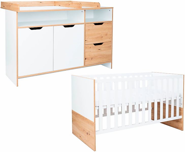arthur berndt Babymöbel-Set "Babyzimmer Set "Maxim" 2-teilig" Spar-Set, Bab günstig online kaufen