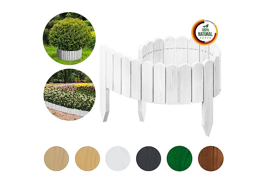 Floranica Palisade Flexible Rollborder Beeteinfassung Beetumrandung Rasenka günstig online kaufen
