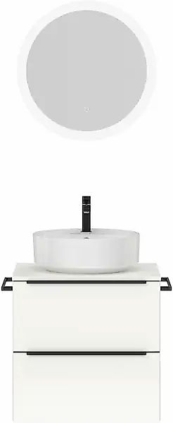 nobilia® Badmöbel-Set »Alvene« vormontiert, mit Soft-Close, 2 Stk. tlg. günstig online kaufen