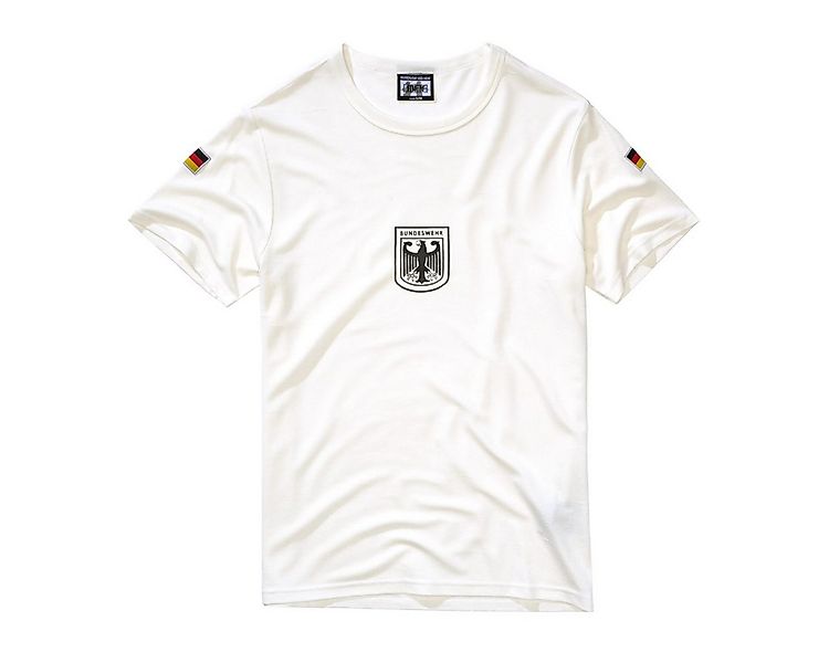 BWuM T-Shirt BWuM Bundeswehr Sportshirt mit Flaggen & Adler günstig online kaufen