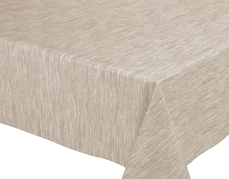 Beautex Tischdecke Wachstuchtischdecke Georginias Beige abwischbar günstig online kaufen