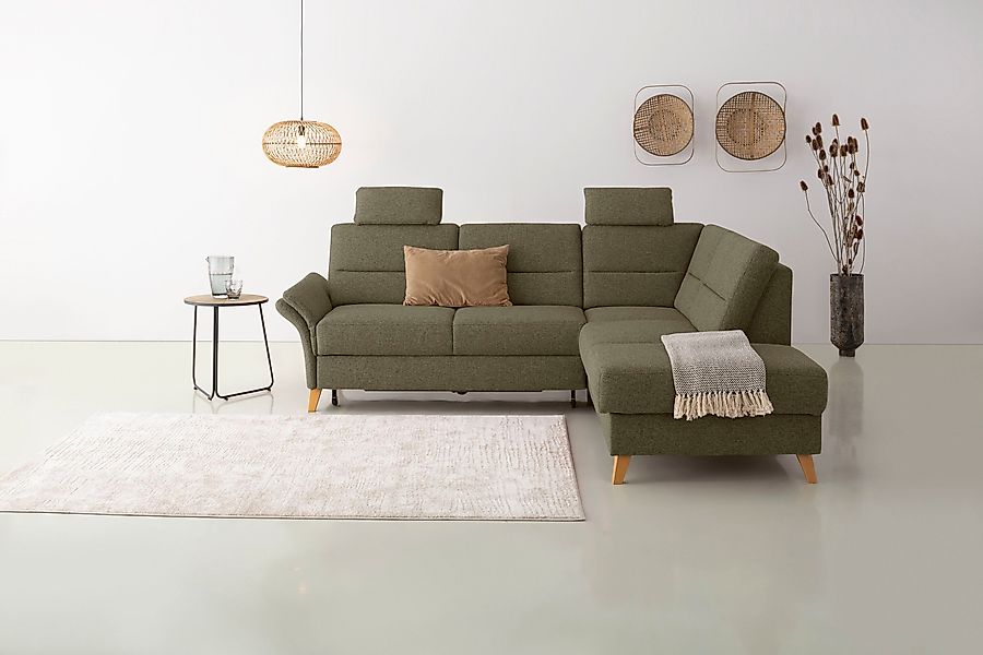 Home affaire Ecksofa Westerland L-Form, Federkern-Polsterung, günstig online kaufen