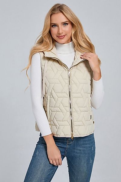 FUNK since 1776 Steppweste Kurzweste mit dekorativem Muster günstig online kaufen