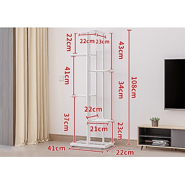 GarveeMore Küchenorganizer-Set 6-Tier Pflanzenständer, 7-Topf Indoor günstig online kaufen