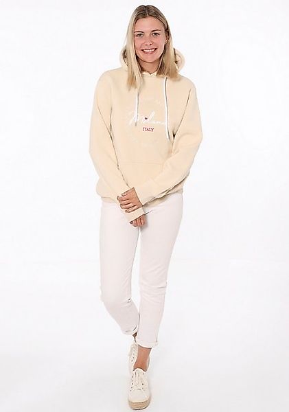 Zwillingsherz Hoodie mit "Amore"-Aufstick und Herzchen günstig online kaufen