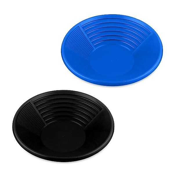 relaxdays Waschbecken Goldwaschpfanne 2er Set (2er günstig online kaufen