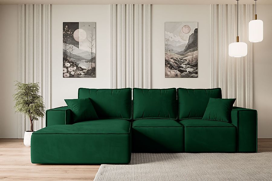 ALTDECOR Ecksofa SERRA-L-S, Couch mit Schlaffunktion, günstig online kaufen