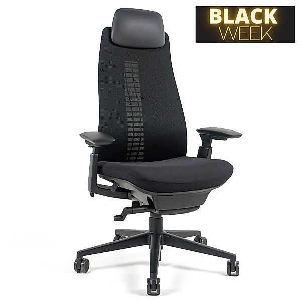 HAWORTH Fern Gamingstuhl | Bis 150 kg | AKTION Black Edition günstig online kaufen