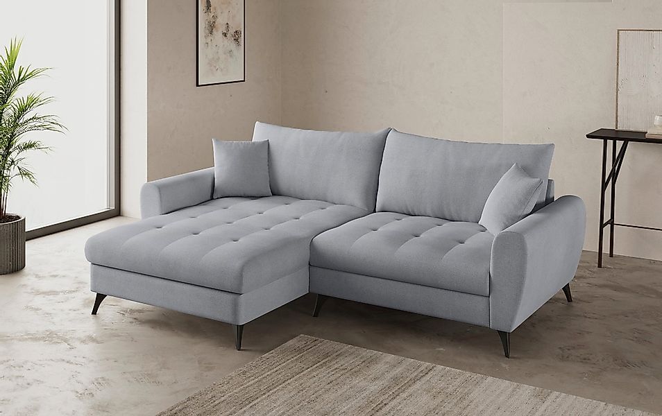 Mr. Couch Ecksofa »Blackburn II, L-Form«, Mit Kaltschaumpolsterung bis 140 günstig online kaufen