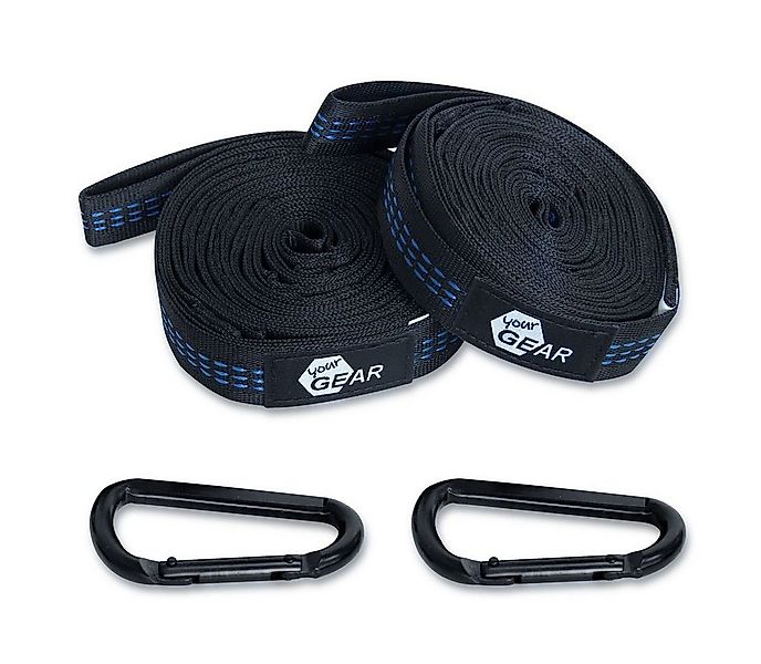 yourGEAR Hängematte Befestigungs-Set Hängematte 350kg Aufhängeset 2x280cm G günstig online kaufen