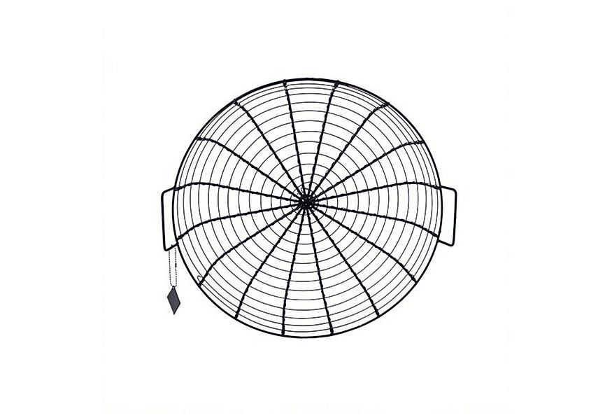 Home Society B.V. Dekoschale Metall Korb Schwarz, Ø40cm günstig online kaufen