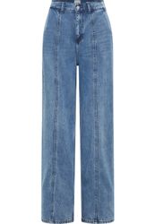 MUSTANG 5-Pocket-Hose "Damen Style Luise Wide" günstig online kaufen