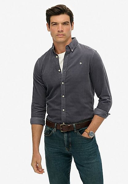 Superdry Langarmhemd CLASSIC NEEDLE CORD SHIRT Baumwolle, regular fit günstig online kaufen
