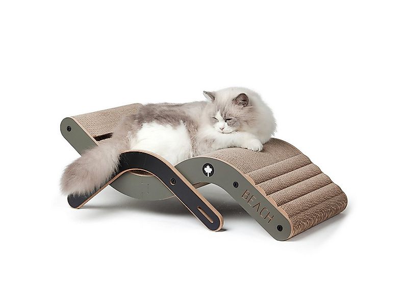 Canadian Cat Company Kratzbrett Design-Kratzmöbel Beach Chair, Katzenliege, günstig online kaufen