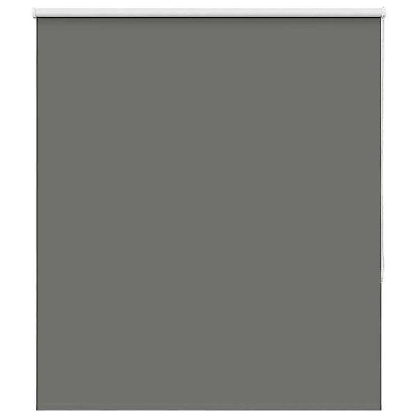 vidaXL Verdunkelungsrollo Grau 125x150cm Stoffbreite 121,6cm Polyester 4011 günstig online kaufen