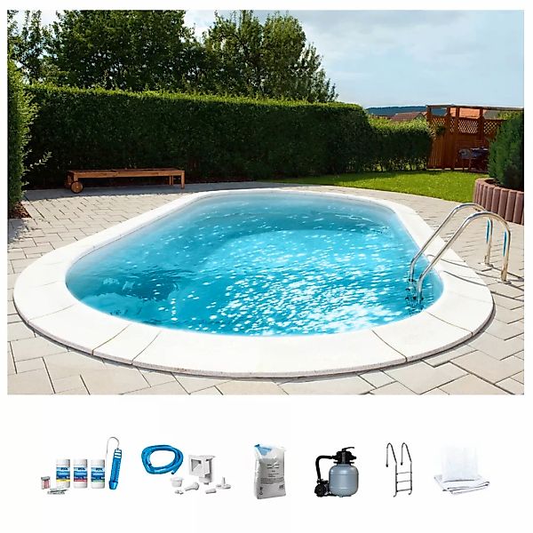 my POOL BWT Ovalpool "PREMIUM mit sandfarbener Innenfolie", (Komplett-Set, günstig online kaufen