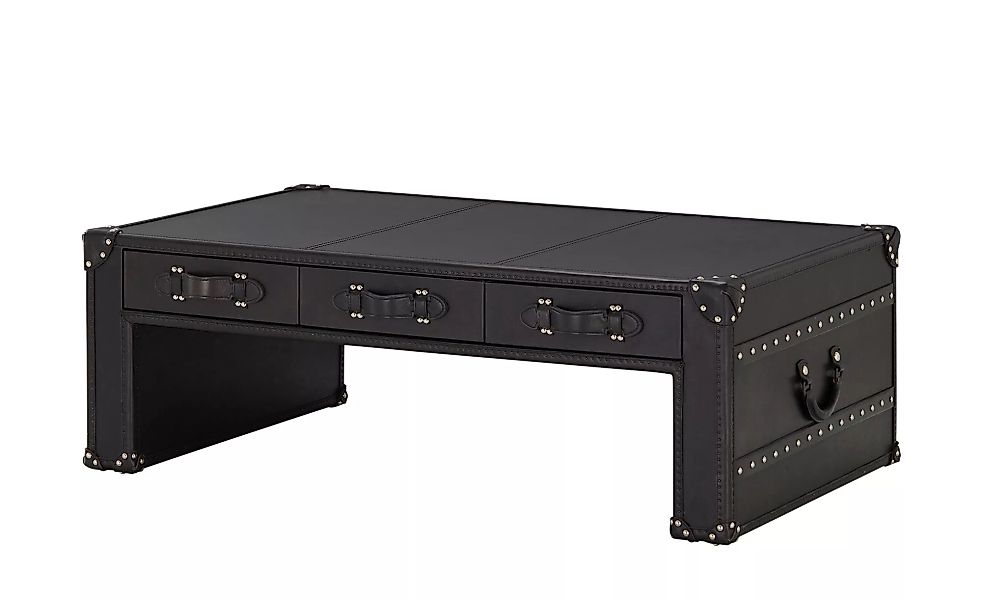 Couchtisch - schwarz - 130 cm - 45 cm - 80 cm - Tische > Couchtische - Möbe günstig online kaufen