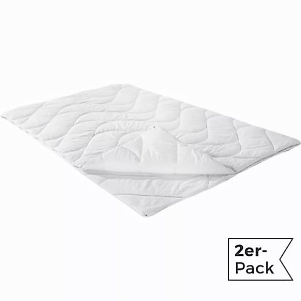 Erwin Müller Faser Vier-Jahreszeiten-Bett Lech im 2er-Pack günstig online kaufen