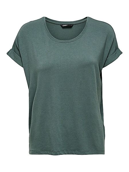 ONLY T-Shirt Einfarbiges Rundhals Kurzarm Oberteil günstig online kaufen