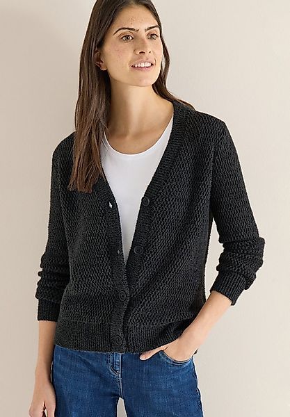 CECIL Cardigan in flauschiger Federgarn-Qualität günstig online kaufen
