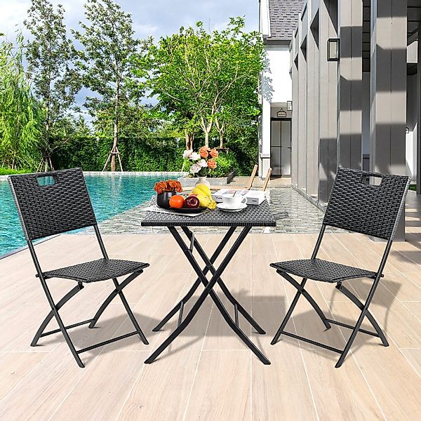 TLGREEN Balkonset Gartentisch- und Stuhlset, Gartenmöbel günstig online kaufen