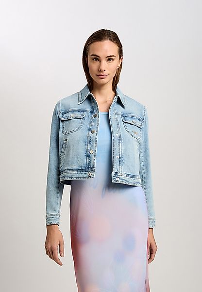 MARC AUREL Jeansjacke mit mittelblauer Waschung günstig online kaufen