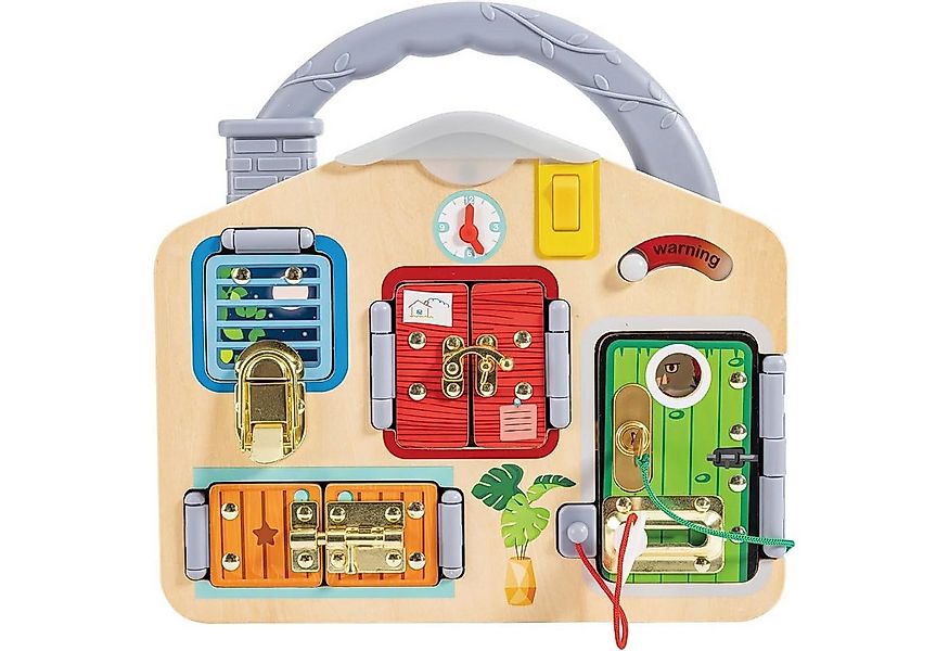 Hape Lernspielzeug E1111 Spiele-Tafel Schloss & Schlüssel günstig online kaufen