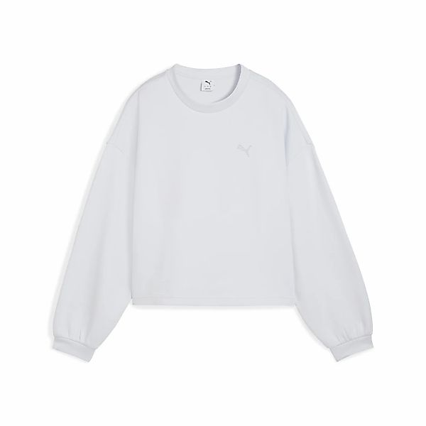PUMA Sweatshirt "Wardrobe Essentials Oversized Sweatshirt Damen" günstig online kaufen