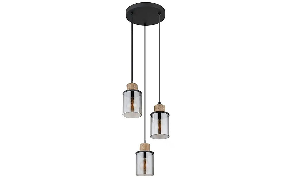 Globo Lighting Pendelleuchte   ¦ schwarz ¦ Maße (cm): B: 27 H: 120 T: 27.0 günstig online kaufen