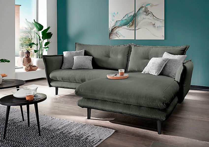 INOSIGN Ecksofa Lazio modernes Design, bequem, günstig online kaufen