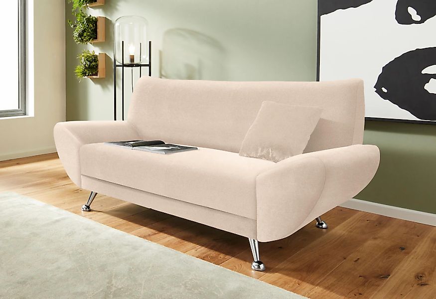 INOSIGN 2-Sitzer "Saltare, elegant und komfortabel, toller Designfuß" günstig online kaufen