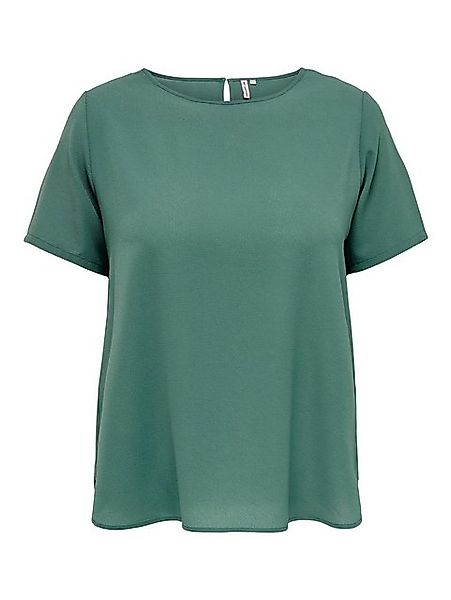 ONLY CARMAKOMA Blusenshirt Kurzarm Design Bluse Plus Size Curvy Shirt CARVI günstig online kaufen