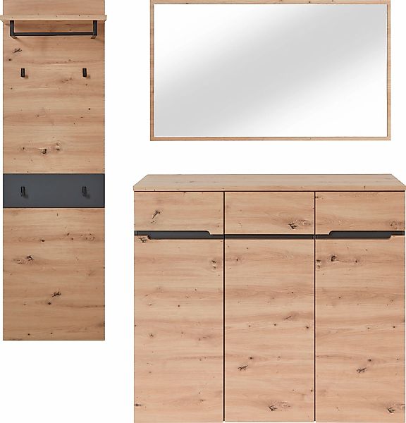 Innostyle Garderoben-Set "MEMPHIS" Komplett-Set, 3 Stk. tlg. günstig online kaufen