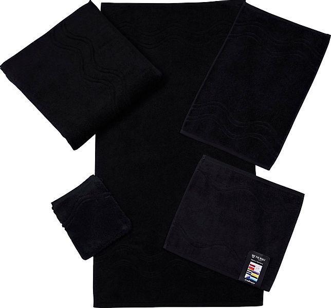 ROSS Gästehandtuch Cashmere feeling, Frottier (Packung, günstig online kaufen