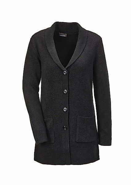 GOLDNER Strickjacke "Kurzgröße Kuschelweiche, kaschierende Strickjacke" Ohn günstig online kaufen