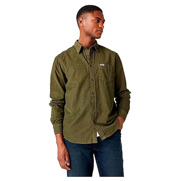 Wrangler W5a14axix Langarm-shirt S Ivy Green günstig online kaufen