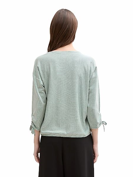 TOM TAILOR Denim 3/4-Arm-Shirt in feiner günstig online kaufen