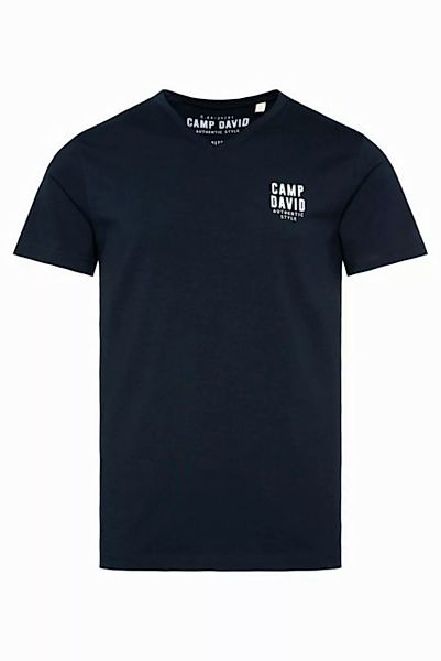 CAMP DAVID V-Shirt mit Elasthan-Anteil günstig online kaufen