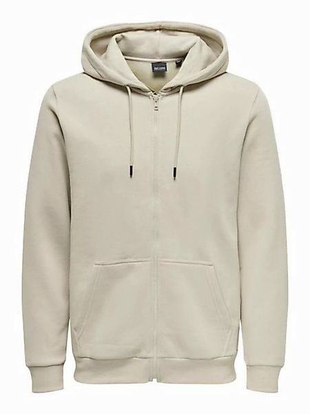 ONLY & SONS Kapuzensweatjacke "ONSCERES ZIP THR. HOODIE SWEAT NOOS" günstig online kaufen