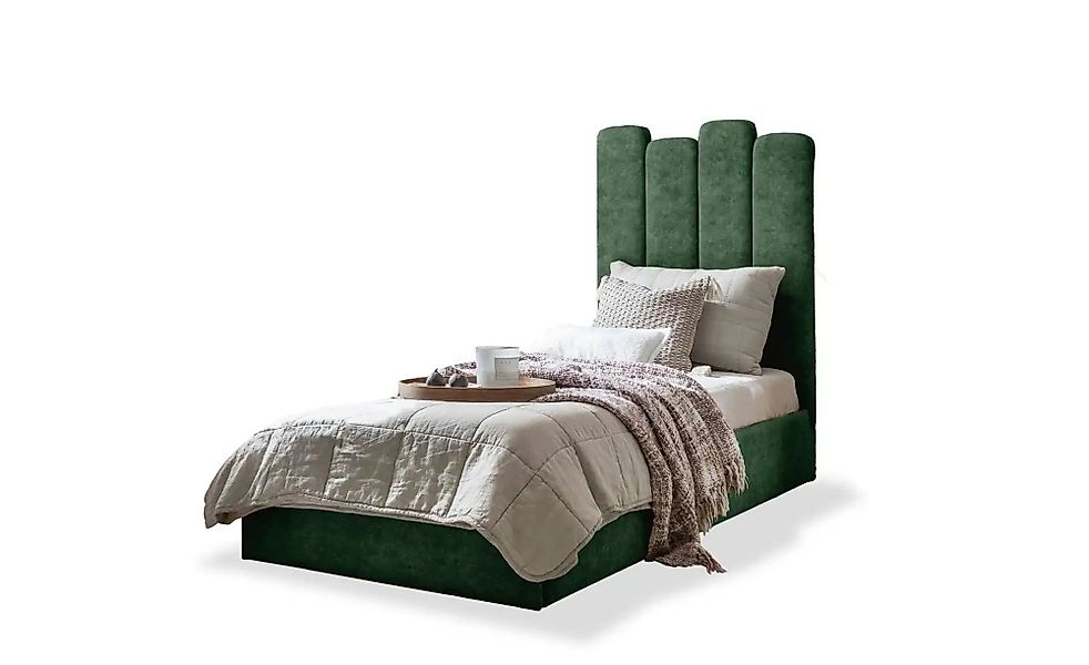 Miuform Polsterbett mit Bettkasten Dreamy Aurora ¦ grün ¦ Maße (cm): B: 97 günstig online kaufen