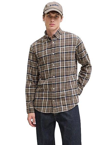 Jack & Jones Herren Freizeit Hemd JJECLASSIC FLANNEL CHECK SHIRT - Regular günstig online kaufen