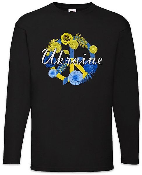 Urban Backwoods Langarmshirt Ukraine Peace Symbol Langarm T-Shirt Against W günstig online kaufen